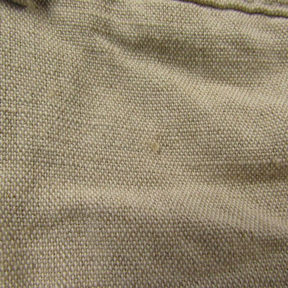 Vintage Savane Silkworks‎ Chino Shorts Mens 36 Beige Linen Blend Pleated Preppy - Picture 10 of 13